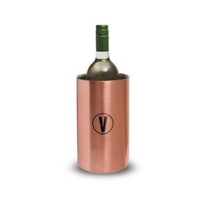 Custom Branded Copper Plated Wine Cooler - C7178 - 1