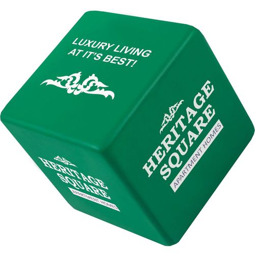 Custom Branded Stress Cubes - S0077 - 13