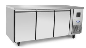 Atosa EPF3472HD 3 Door Preparation Counter Freezer, 420 Litres - EPF3472HD - 1