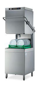 DC OXD1400ACPD-9KW Optima Range 500mm Basket Passthrough Commercial Dishwasher with Break Tank, Chemical Pumps & Drain Pump - 18 Plates - OXD1400ACPD-9KW - 1