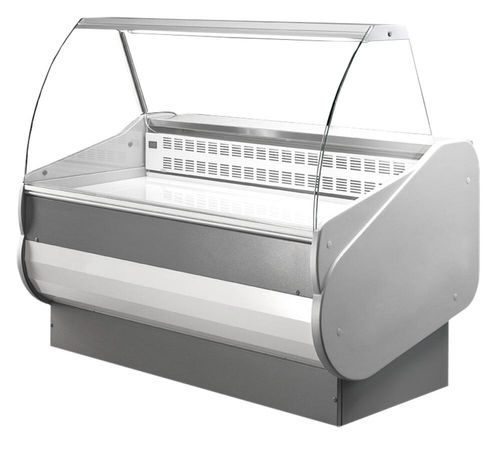 Sterling Pro SALINA80/200VCC Curved Glass Serveover Counter, 2000mm - SALINA80-200VCC - 5
