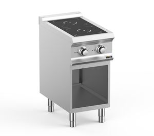 Hobart Ecomax HEIN74A 2 Plate Induction Hob on Open Cupboard, 2 x 3.5kW - HEIN74A - 1