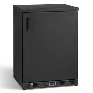 Gamko GF/100RS Right Hand Hinged Solid Single Door Anthracite Bottle Cooler, 50 Pint Glasses - GF-100RS - 1