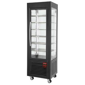 Diamond SNE/SB-B7-R2 Black Upright Display Freezer, 600mm - SNE-SB-B7-R2 - 1