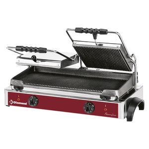 Diamond GR82 Double Contact Grill, Ribbed Plates - GR82 - 1