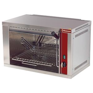 Diamond ST40A/D-N Electric Salamander Grill with Adjustable Grid, 2.2kW - ST40A-D-N - 1