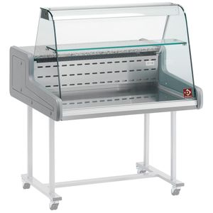 Diamond SUP15-ZC/R2 Curved Glass Refrigerated Display Counter - SUP15-ZC-R2 - 1