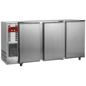 Diamond TAVX/3-R2 Hinged Solid Triple Door Stainless Steel Bottle Cooler, 579 Litres - TAVX-3-R2 - 1