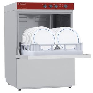 Diamond 051D/6M-PS 500mm Basket Frontloading Dishwasher with Drain Pump, 24 Baskets/hour - 051D-6M-PS - 1