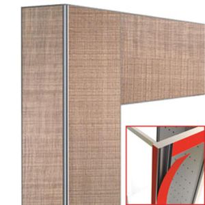 Diamond DE21-TK Deco Display 216Lt. Teak - Magnetic - DE21-TK - 1