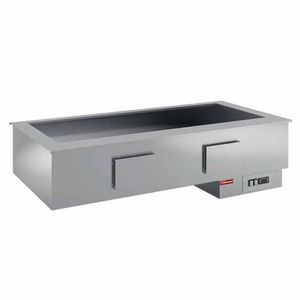Diamond DPA/BSV18 Dry Heat Electric Bain Marie Sink, 5 x 1/1 GN - DPA-BSV18 - 1