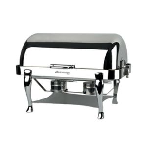 Diamond DA/RR11-N-LIQ Set Of Two Heated Soup Tureens In Bain Marie, Complete With Adjustable Electric Plate. - DA-RR11-N-LIQ - 1