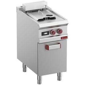 Diamond E7/F13A4-ND Single Basket Freestanding Electric Fryer on Neutral Closed Cupboard, 9kW - E7-F13A4-ND - 1