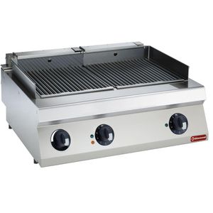 Diamond E17/GPLP2-HP Ribbed Electric Griddle Cooking Plate, 7.5kW - E17-GPLP2-HP - 1