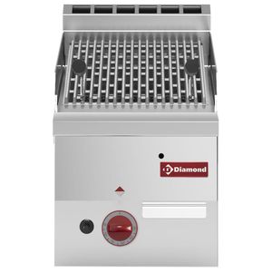 Diamond G60/GPL3T-N Lava Stone Gas Grill with Cast Iron Cooking Grid - G60-GPL3T-N - 1