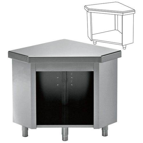 Diamond S80/AI45 Corner Unit 45° (Internal) - S80-AI45 - 1