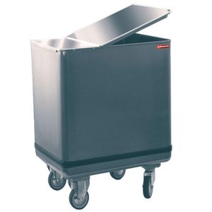 Diamond TRX15/B Hopper In Stainless Steel On Wheels 125 Lit. - TRX15-B - 1