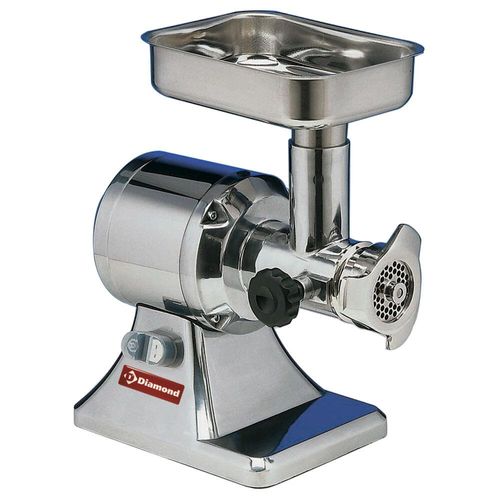 Diamond TS12/X Stainless Steel Table Top Meat Mincer - TS12-X - 2