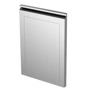 Diamond K-P1-L Stainless Steel Solid Door - K-P1-L - 1