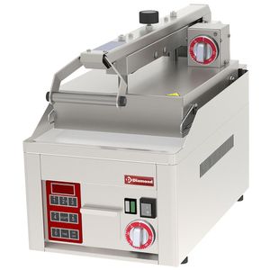 Diamond PLC31/A6 Smooth, chrome Clam Grill, 2x 230/1V - PLC31-A6 - 1