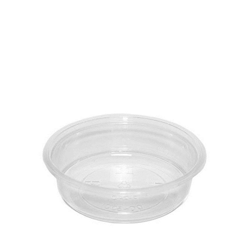 P240-PLA - Enviroware 8oz Clear PLA Bowl 236ml - Case 1000 - P240-PLA