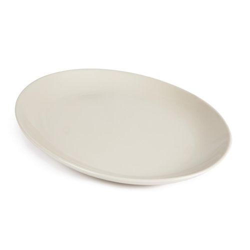 Olympia Ivory Oval Coupe Plates 330mm (Pack of 6) - U128 - 6