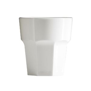 BBP Polycarbonate Rocks Tumbler 256ml White (Pack of 36) - DC412 - 1