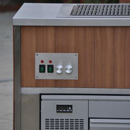 Synergy Grill Outdoor Cook Station 900 with Adande Drawer Fridge - FP451 - 3