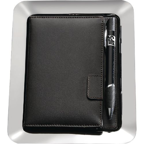 APS Stainless Steel and Leather Bill Presenter - GH406 - 2