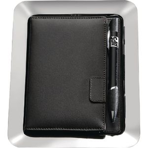 APS Stainless Steel and Leather Bill Presenter - GH406 - 3