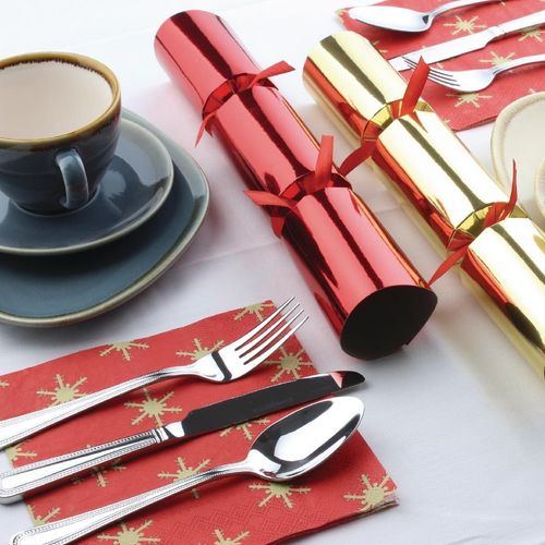 Fiesta Red & Gold 9" Christmas Crackers - CN782 - 4