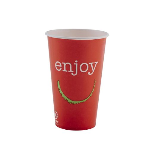 Huhtamaki Enjoy Paper Cold Cups 340ml / 12oz (Pack of 2000)