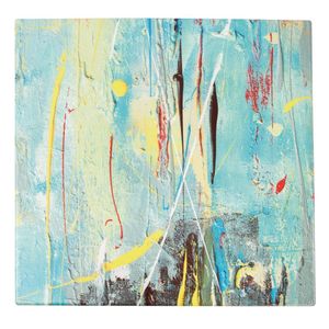 Werzalit Pre-drilled Square Table Top Intermezzo 600mm - GM406