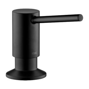 KWC DVS Basic Soap Dispenser Matt Black - HX592 - 1