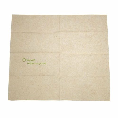 Swantex Recycled Lunch Napkin Kraft 32x30cm 1ply Pre-Folded (Pack of 6000) - GH030 - 3