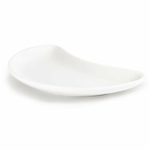 Olympia Whiteware Crescent Salad Plates 200mm (Pack of 12) - C231 - 2
