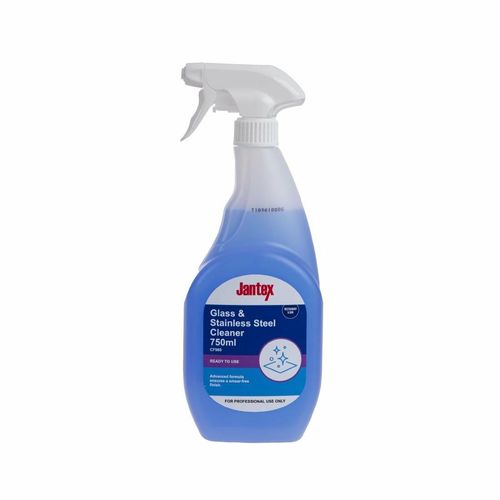 Jantex Glass and Stainless Steel Cleaner Ready To Use 750ml - CF980 - 1