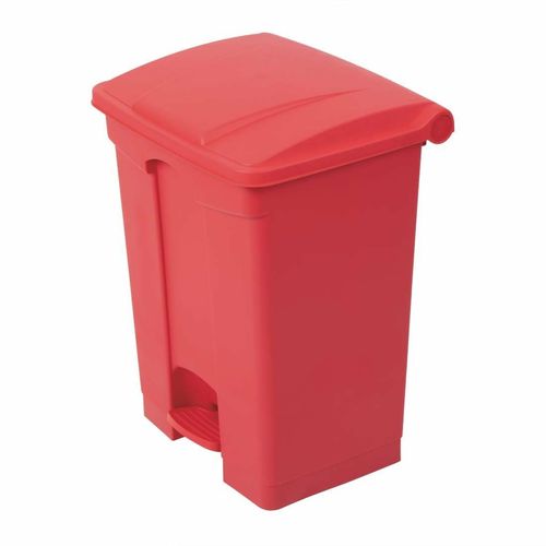 Jantex Kitchen Pedal Bin Red 65Ltr - DC710 - 2
