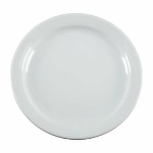 Olympia Whiteware Narrow Rimmed Plates 180mm (Pack of 12) - CB487 - 3