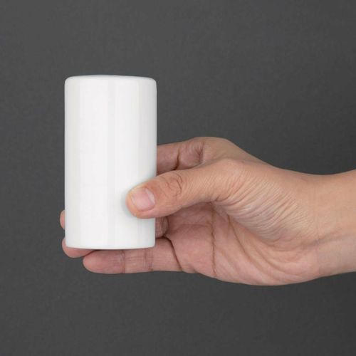 Olympia Whiteware Salt Shakers 80mm (Pack of 12) - CB702 - 5