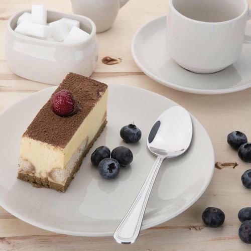 Olympia Bead Dessert Spoon (Pack of 12) - C129 - 6