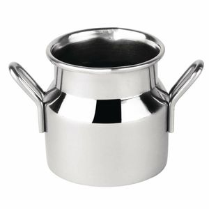 Olympia Stainless Steel Mini Milk Churn Small 60ml - CL203 - 1