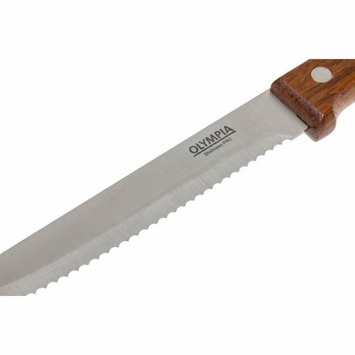 Olympia Rounded Steak Knives Wood (Pack of 12) - CS717 - 4