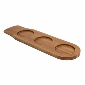 Olympia Acacia Wood Ramekin Board 480mm - GF208 - 1