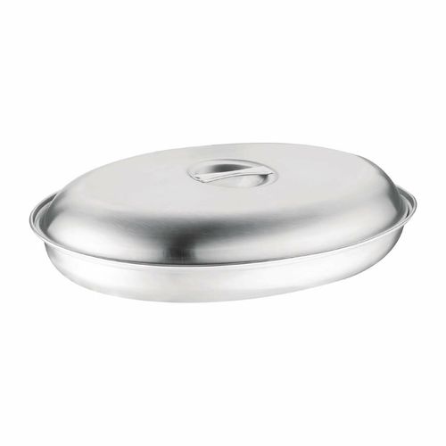 Olympia Oval Vegetable Dish Lid 290 x 200mm - P183 - 3