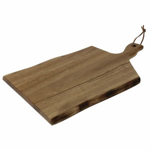 Olympia Acacia Wood Wavy Handled Wooden Board Small 305mm - GM263 - 1