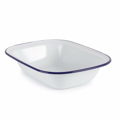 Olympia Enamel Dishes Rectangular 280 x 190mm (Pack of 6) - GM510 - 5