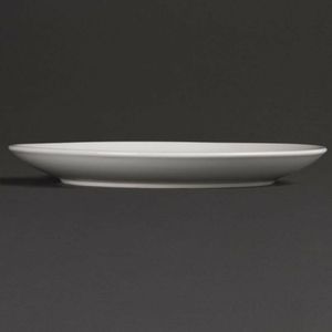 Olympia Whiteware Coupe Plates 250mm (Pack of 12) - U079 - 3