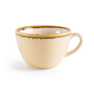 Olympia Kiln Cappuccino Cup Sandstone 340ml (Pack of 6) - GP332 - 1