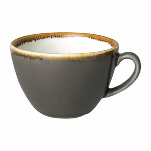 Olympia Kiln Cappuccino Cup Smoke 340ml (Pack of 6) - HC392 - 3